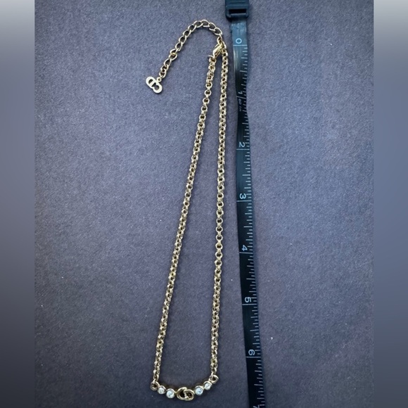 Dior 18K gold plated necklace - Picture 9 of 9